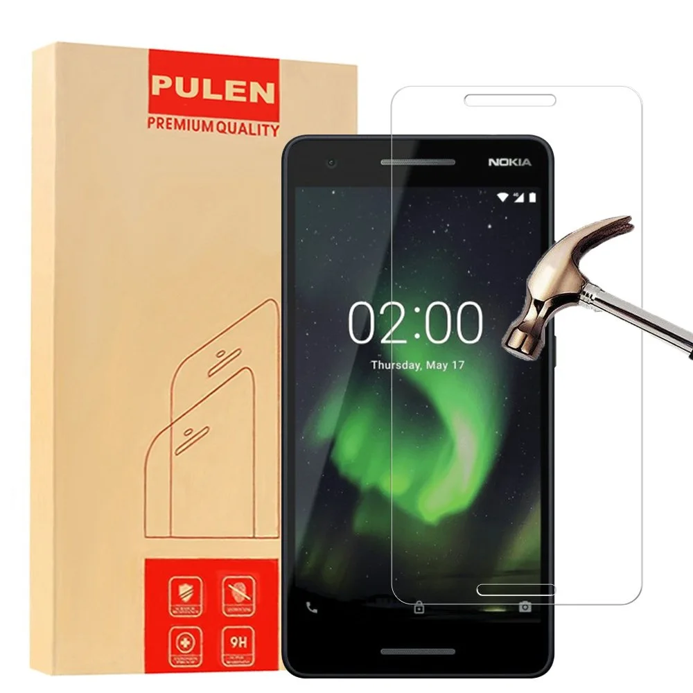 2.5D 9H закаленное стекло для Nokia 2 1 защита экрана премиум класса защитная
