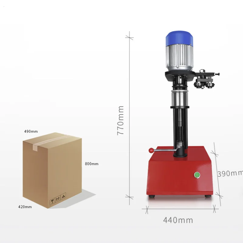 12 ~ 20 шт/мин ручная модель может запайки круговой консервы пиво укупорочная