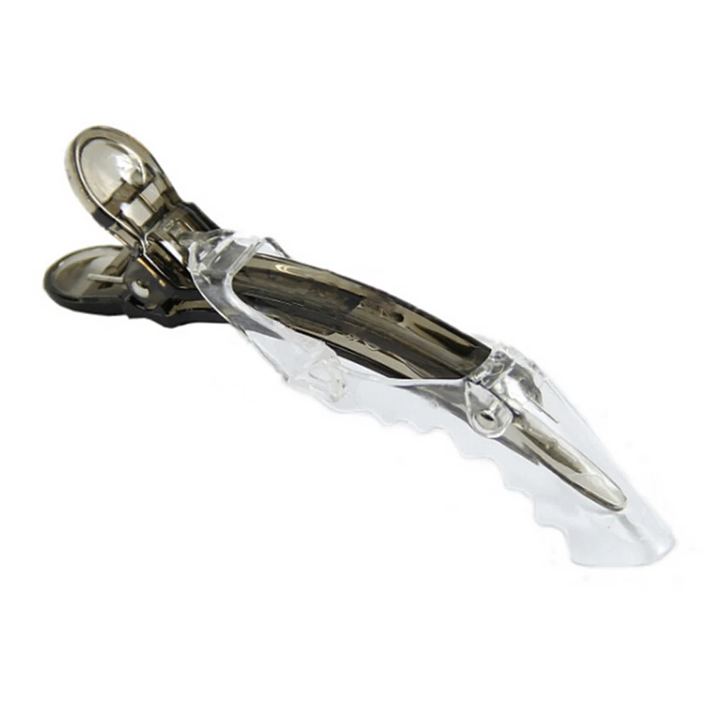 10 шт./лот DIY салон заколки для волос пластиковые прозрачные разделительные зажимы