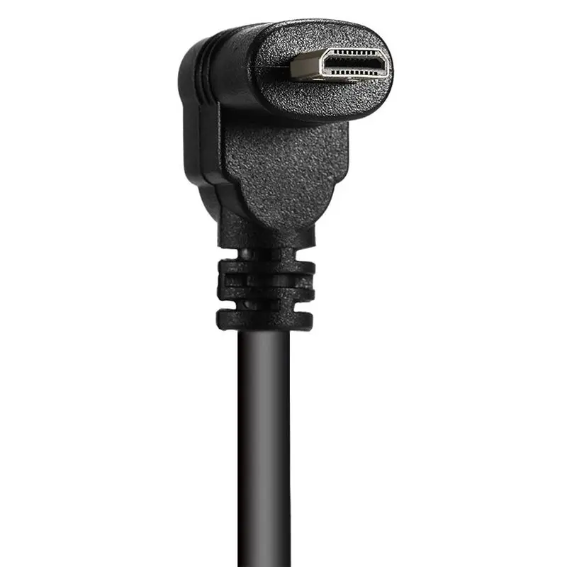30 см Micro HDMI Прямоугольный штекер (90 градусов) Поддерживает 4k|Кабели VGA| |