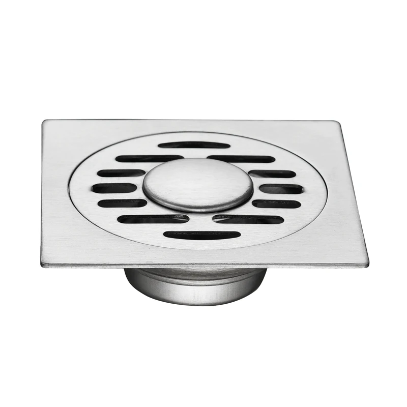 Квадратные напольные решетки из нержавеющей стали стоки для ванной и кухни