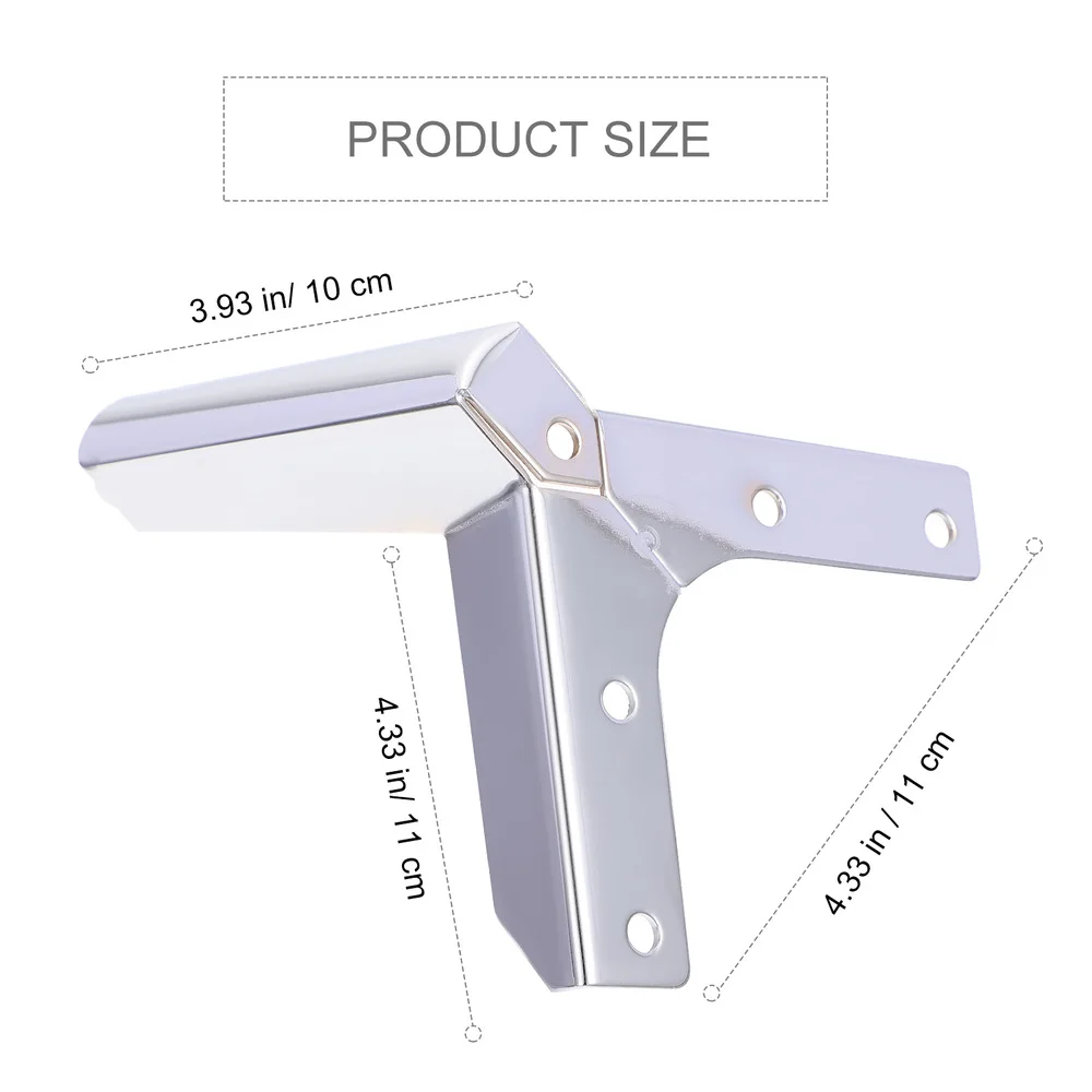 

4 Pcs Durable Furniture Legs Iron Cabinet Feet Sofa Feet Furniture Cabinet Feet