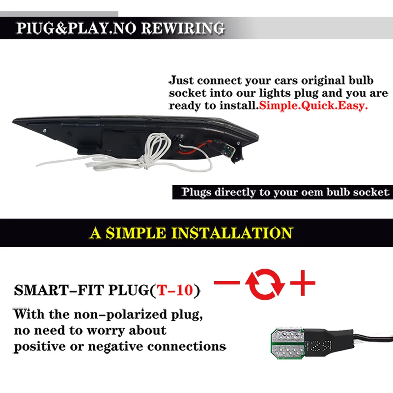 Желтый и белый двухцветный светодиодный Передний Габаритный светильник онарь