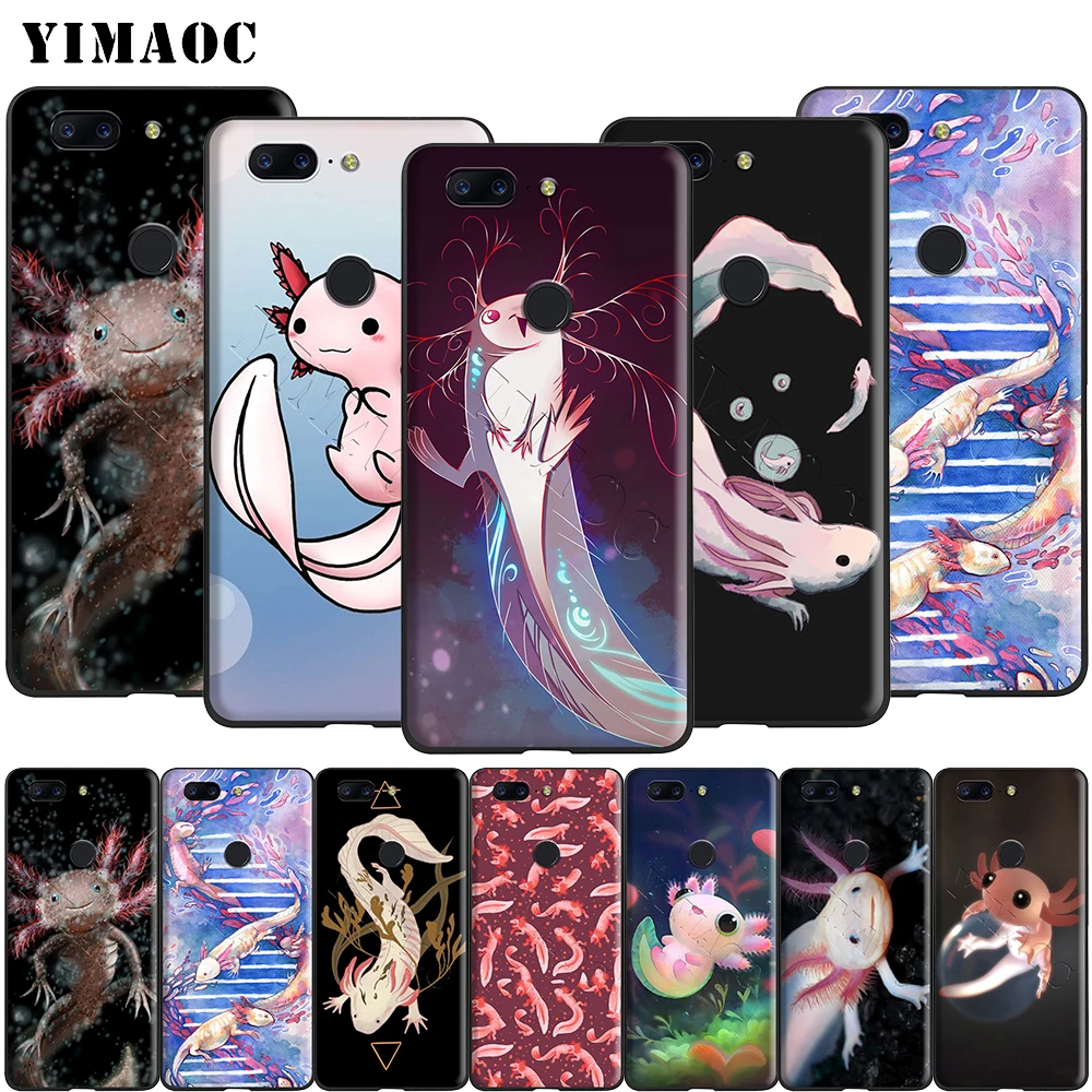 Yimaoc Симпатичные животные Axolotl силиконовый чехол для Oneplus 7 Pro 6t 6 5t 5|Бамперы| |