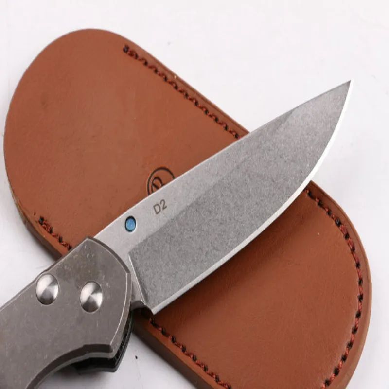 Крис Рив углеродного волокна версия большой песок складной Ножи Титан сплав