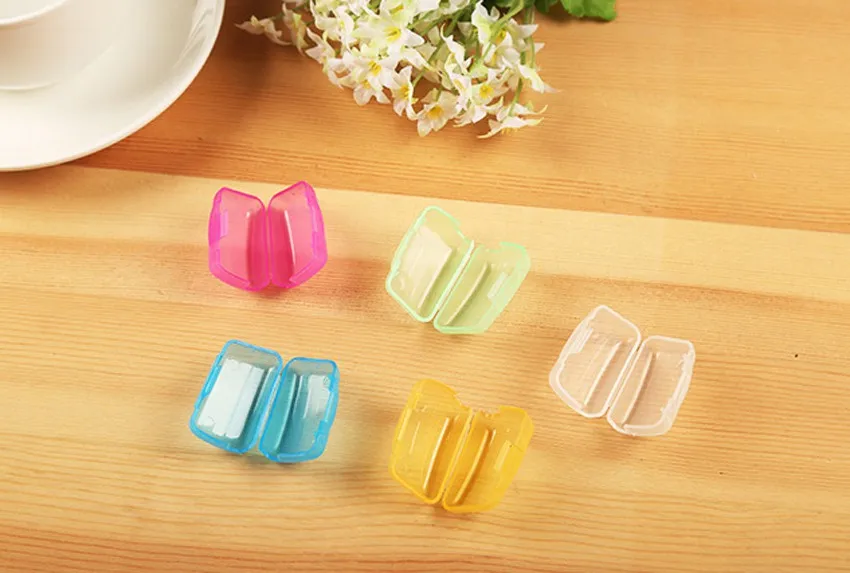 5PCS Outdoor Travel Camping Toothbrush Head Covers Case Brush Cap Protector Hygiene Care | Бытовая техника