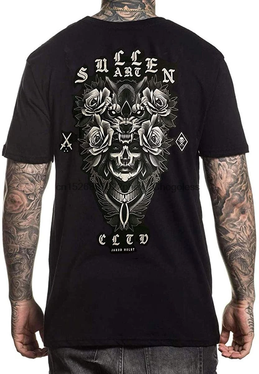 Мужская футболка с коротким рукавом Sullen Blaq Wolf |