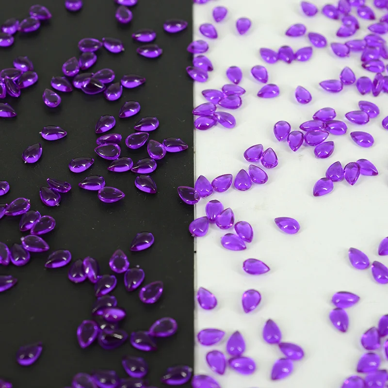 100 шт. 4*6 мм DIY Подвеска ювелирные аксессуары кабошон куполообразные капли дождя