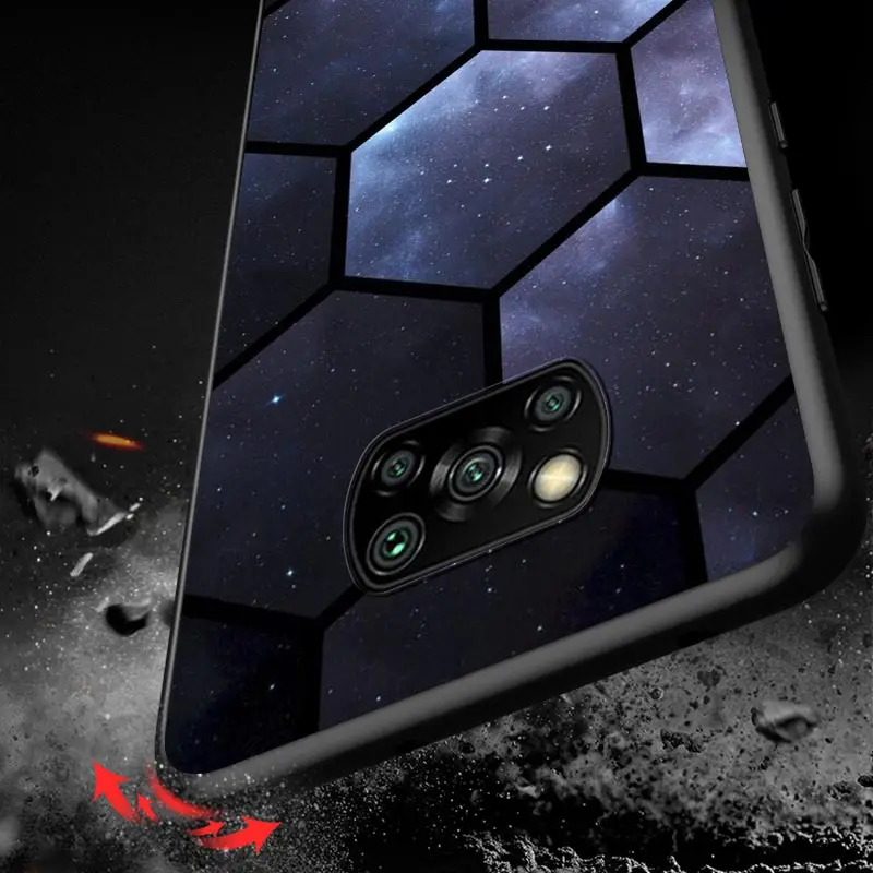 

Car Carbon Fibre line For Xiaomi POCO M3 M2 C3 X3 NFC F2 F3 Pro X2 F1 Pro Mi Play Mix 3 A3 A2 A1 6 5 lite Phone Case