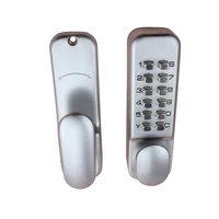 Mechanical wooden gates interiors exterior sliding  lockset  keyless entry Combination residential security DOOR handle lock