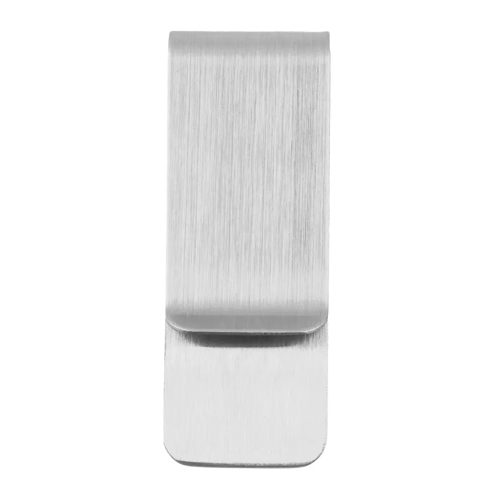 Высокое качество нержавеющая сталь металлический зажим для денег кошелек мужчин