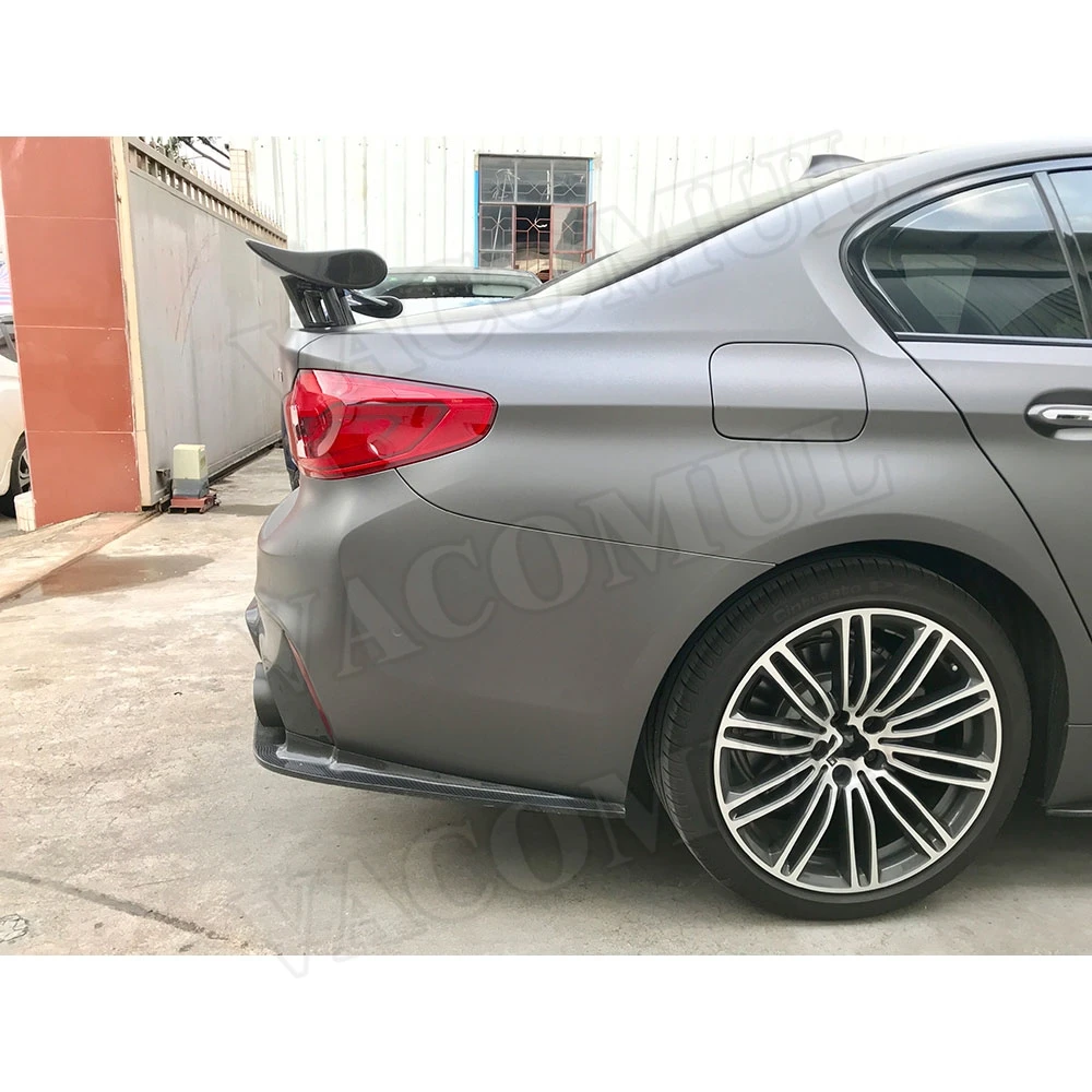 Carbon Fiber Rear tail Spoiler Boot Top Wings for BMW 5 Series G30 F90 M5 Sedan 2017 -2020 AC style Car Styling | Автомобили и
