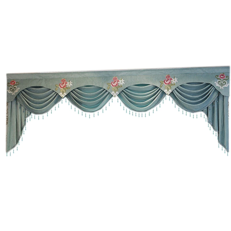 

14 style High-end Valance custom-made for living room bedroom hotel cafe kitchen window Not including Cloth curtain and tulle