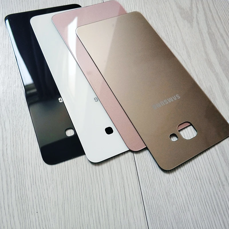 Задняя крышка батарейного отсека Samsung Galaxy A9 2016 3D стеклянный задний корпус сменная