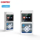 CONTEC совершенно новый 3 каналы ECG Holter, EKG Holter, динамическая система мониторинга ЭКГ, 24 часа записи ЭКГ TLC9803