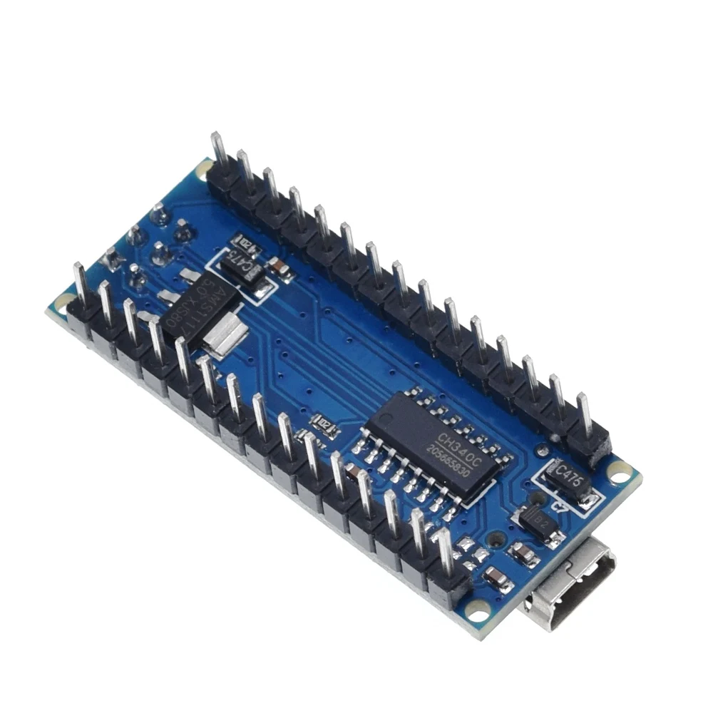 Контроллер драйвера arduino nano V3.0 с Загрузчиком совместимый atmega328P ch340 Mini USB кабель