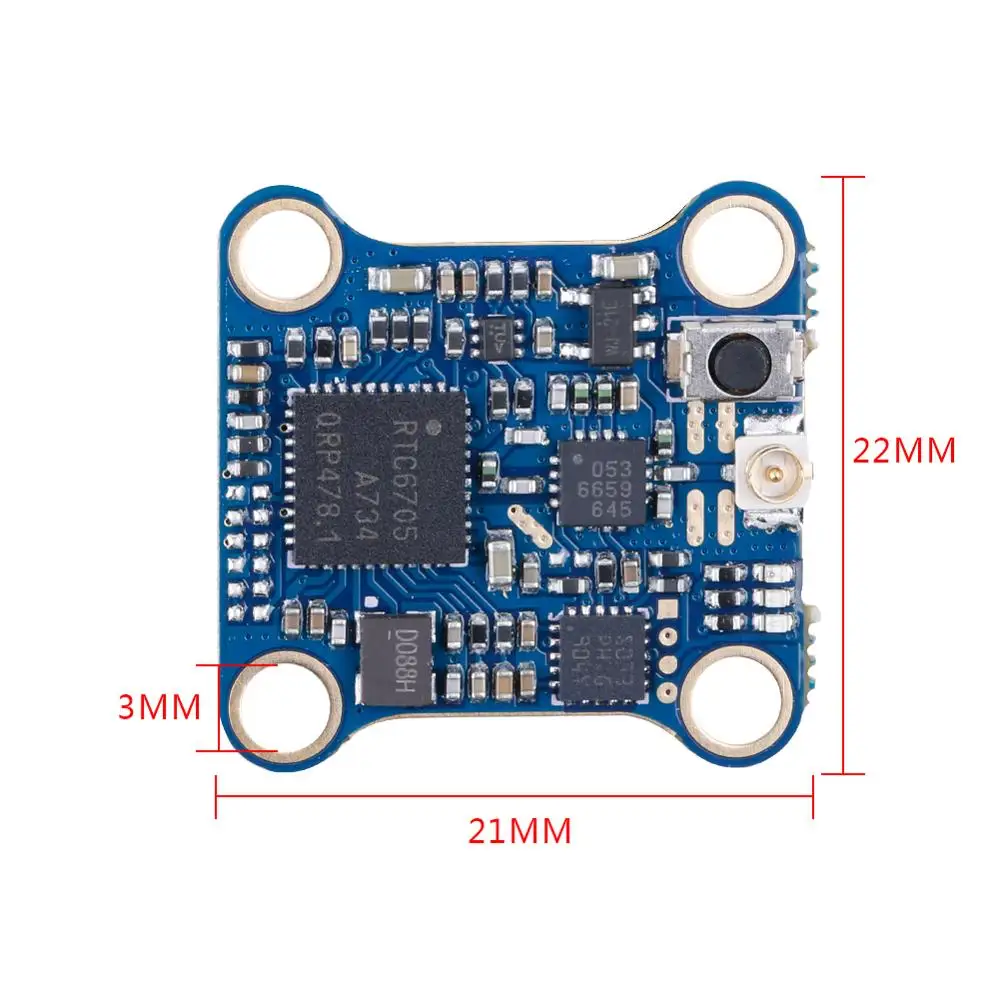 IFlight SucceX микро V2 VTX (M3) переключаемый мини/25/100/200 мВт Передатчик Видео с IPEX (Кел)