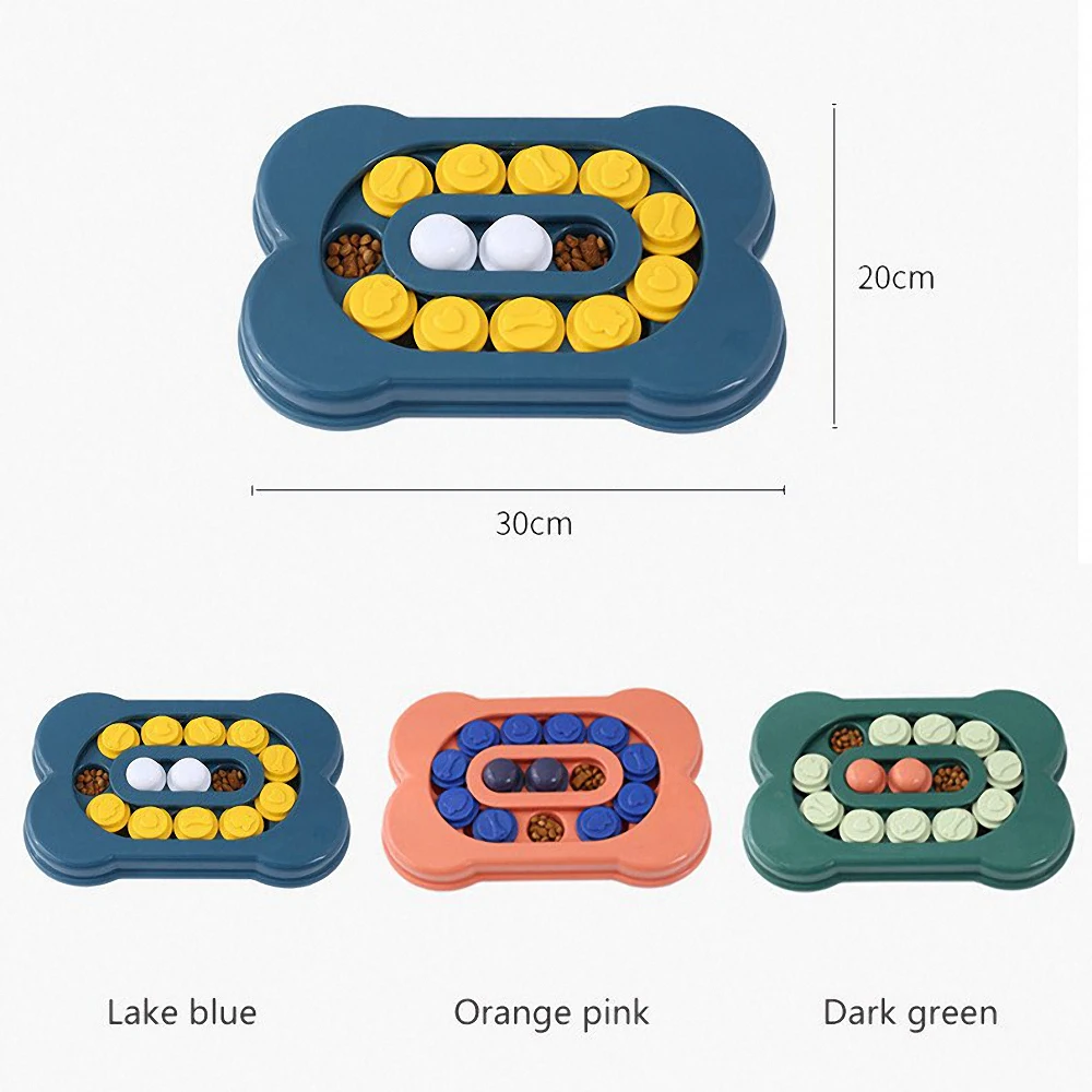 Поддон для костей домашних животных Интерактивная подставка корма собак защита