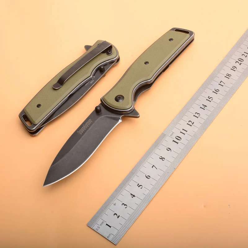 Складной Карманный Походный нож K 1329 8cr13 лезвие G10 ручка охотничьи Тактические