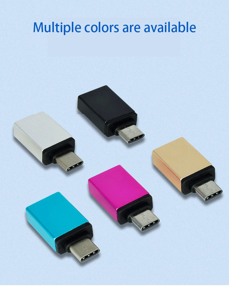 OTG type-C/USB OTG адаптер usb type C для Xiaomi huawei samsung S9 type c usb-адаптер Tipo C type-c для USB 3,0 OTG адаптер