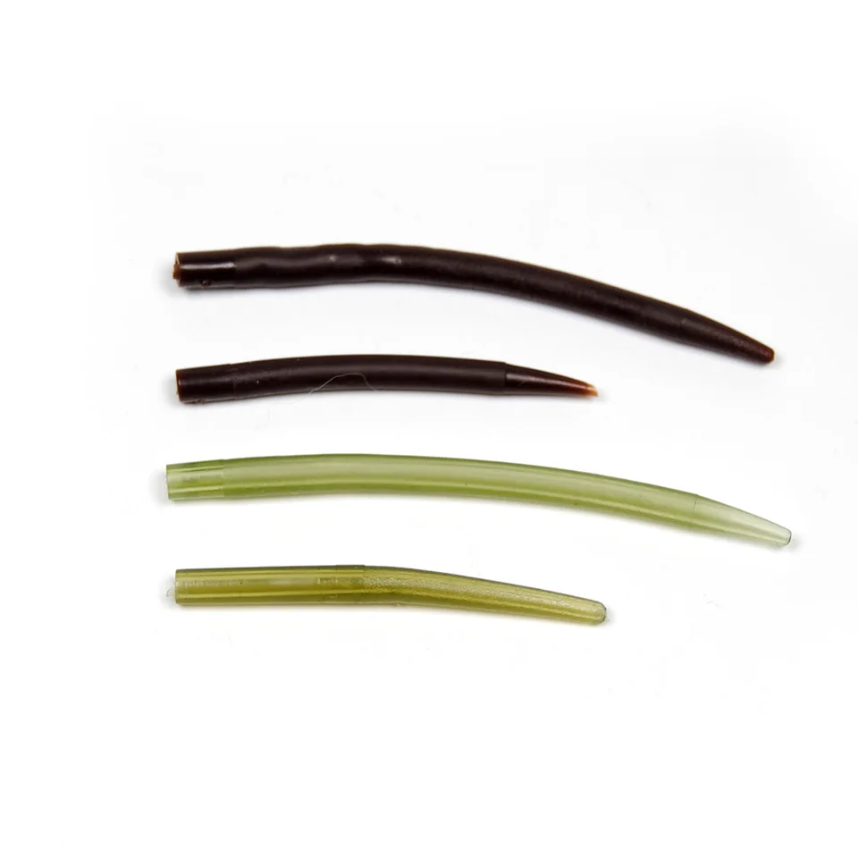 

[20 шт./упак.] Мягкий резиновый конус рукав для рыболовных приманок карпа делая терминал снасти; Цвета: зеленый, коричневый, Цвет [LYPJ-006]