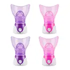 Глубокое очищение лица отпариватель лица поры очищающее средство туман паровой распылитель Спа сауна кожи испаритель с адаптером капельницы