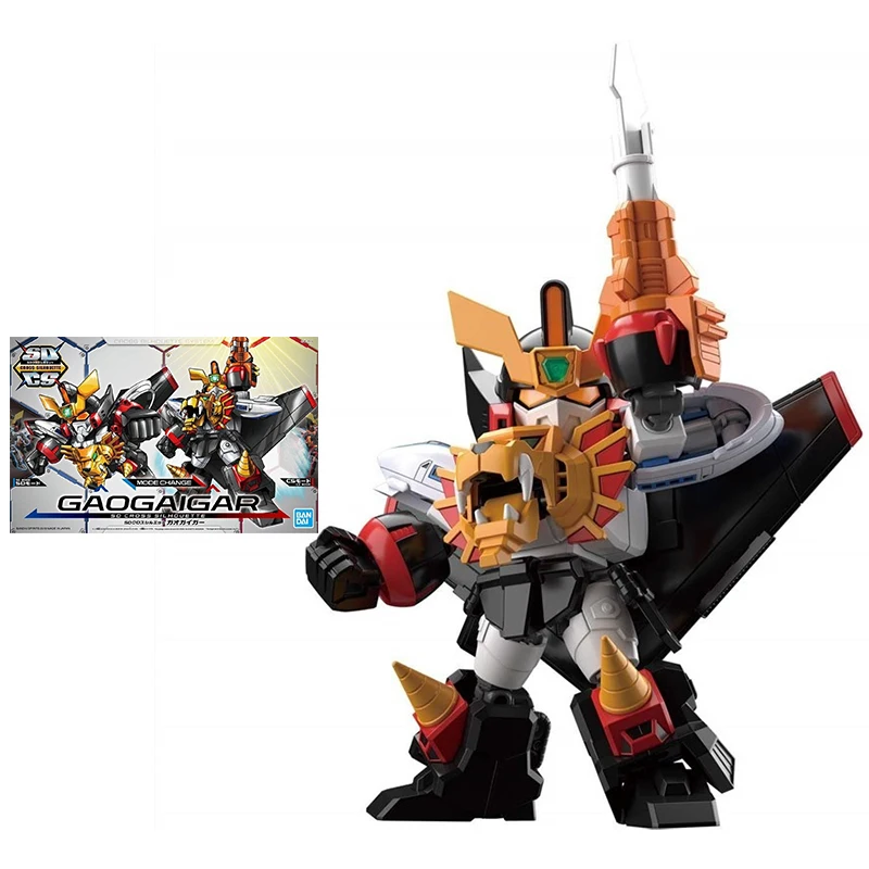 

Набор моделей Bandai Gundam, фигурка анимации SDCS 05 BB истребитель GAOGAIGAR, Настоящая модель Gunpla, экшн-фигурка, игрушки для детей