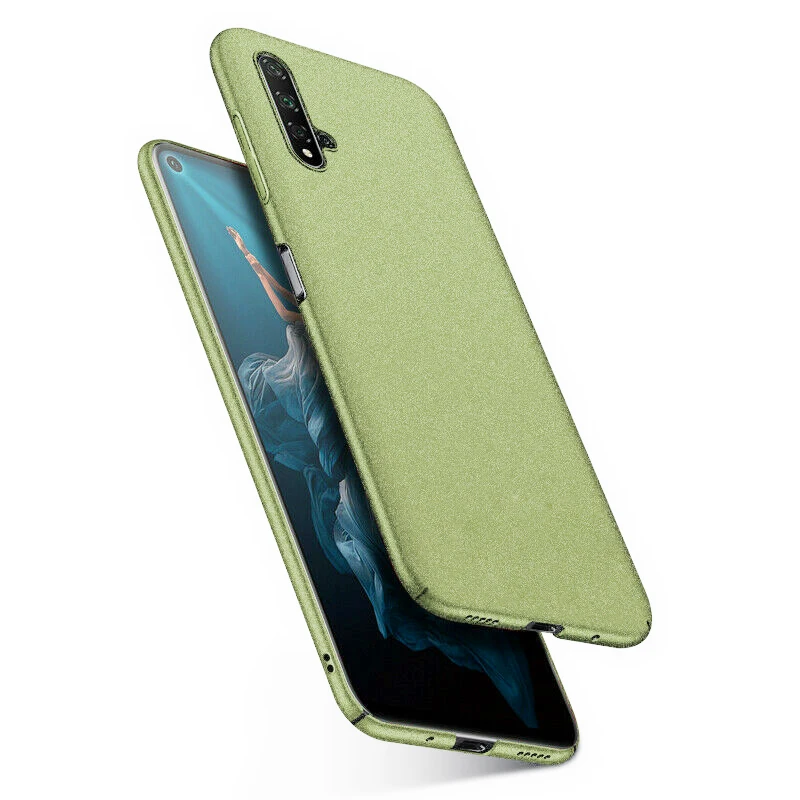 Matcha Green Роскошный Матовый Scrub Противоскользящий чехол для iPhone 11 Pro X XR XS Max, 6, 6 S, Plus, Тонкий Жесткий ПК Пластик на заднюю панель для iPhone 5S 7 8 Plus - Цвет: Matcha Green