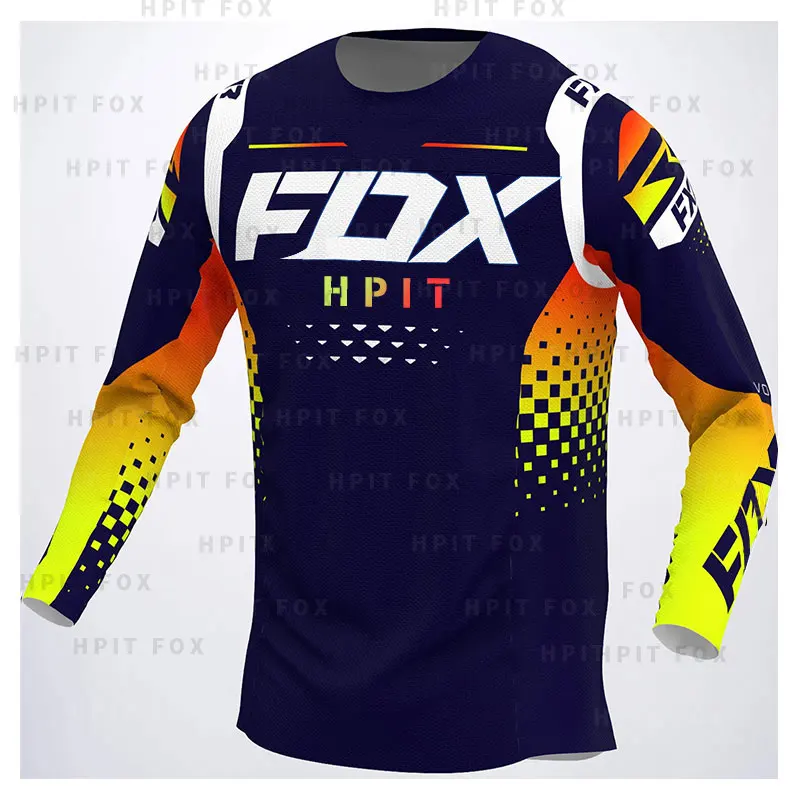 

2021 Motocross Jersey Mtb Downhill Jeresy Fxr Cycling Mountain Bike DH Maillot Ciclismo Hombre Quick Dry Jersey Hpit Fox Jersey