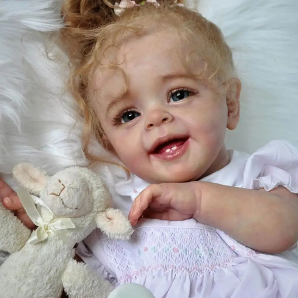 

22 Inch Rare Limited Sold Edtion Reborn Dolls Kit With And Beauty Body Sweet Original Certificate Included Toys