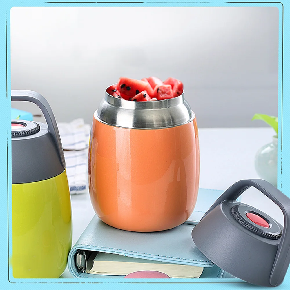 Портативный Ланч бокс 450 мл изолированный стакан горшок для тушения из