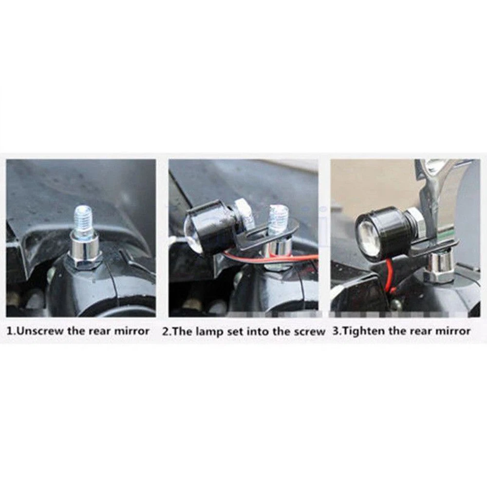 Светодиодный светильник для мотоцикла Точечный s светодиодный фонарь