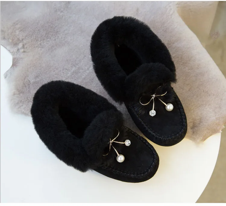 В 2019 г. Новейшие модные зимние ботинки в европейском стиле из натуральной овчины