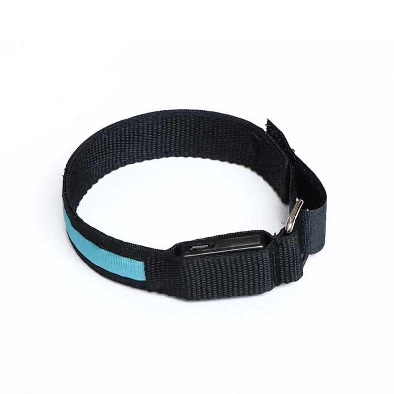 

Outdoor Sports Armband Light USB Charging Cycling Warning Glow Bracelet Safety 448D