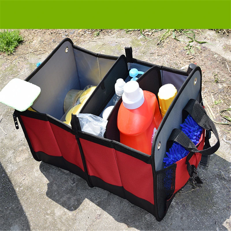 

Car Organizer Trunk Folding Collapsible Storage Bag Cargo Container Bags Box Car Stowing Tidying Interior Parts
