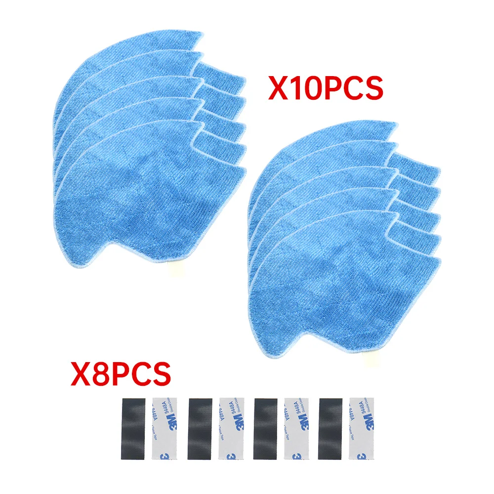 

10pcs/lot High quality chuwi ilife Robot Vacuum Cleaner MOP Cloths for ILIFE V7S Replacement Mop Cleaning Robot Vacuum Cleaner