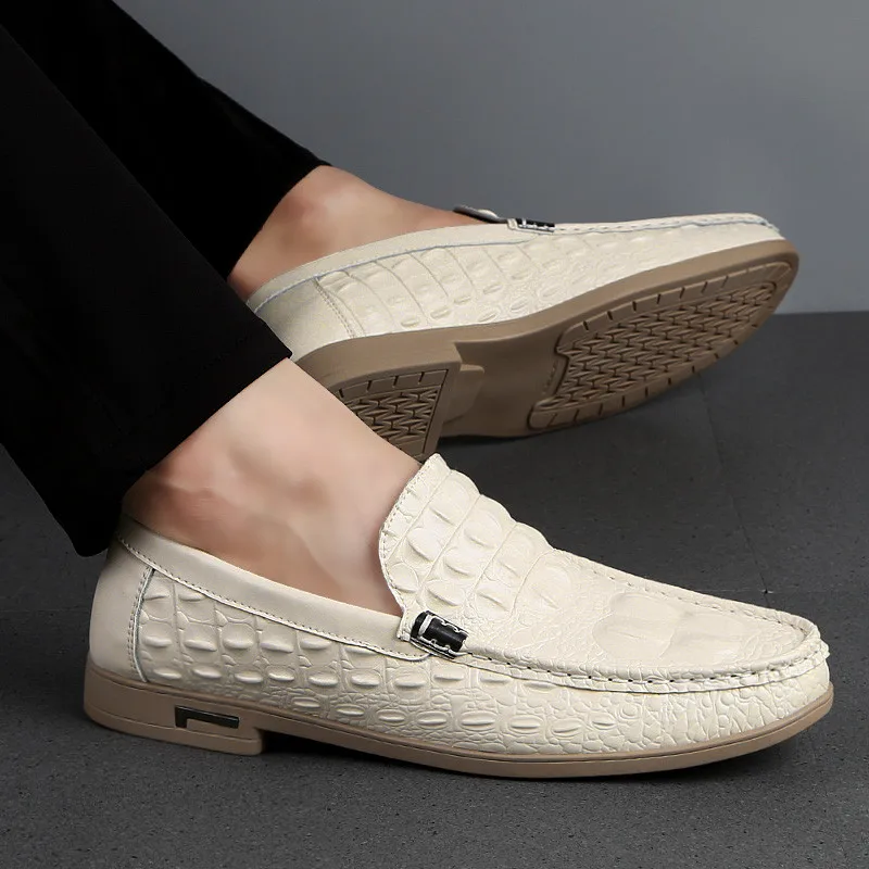 

Trend Personality High Quality Wear-resistant Handmade New 2021 Comfortable Shoes For Men Luxurious Leather Casual