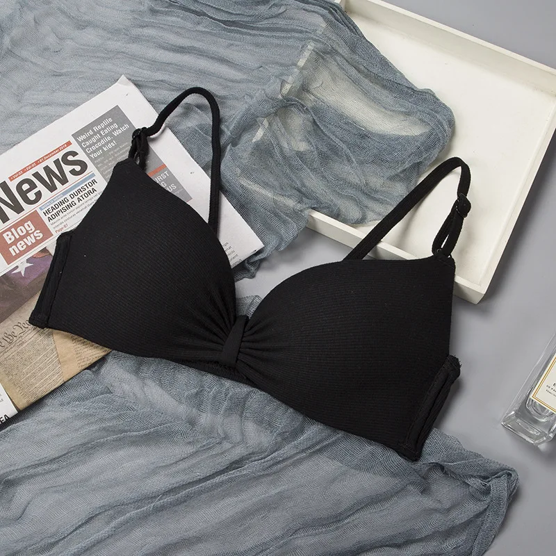 Женское сексуальное нижнее белье бюстгальтер без косточек кружевной тонкий