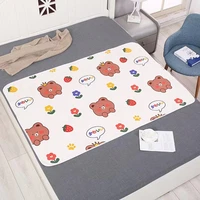 5070cm menstrual pad double sided waterproof and prevent side leakage baby nursing mattress changing mat