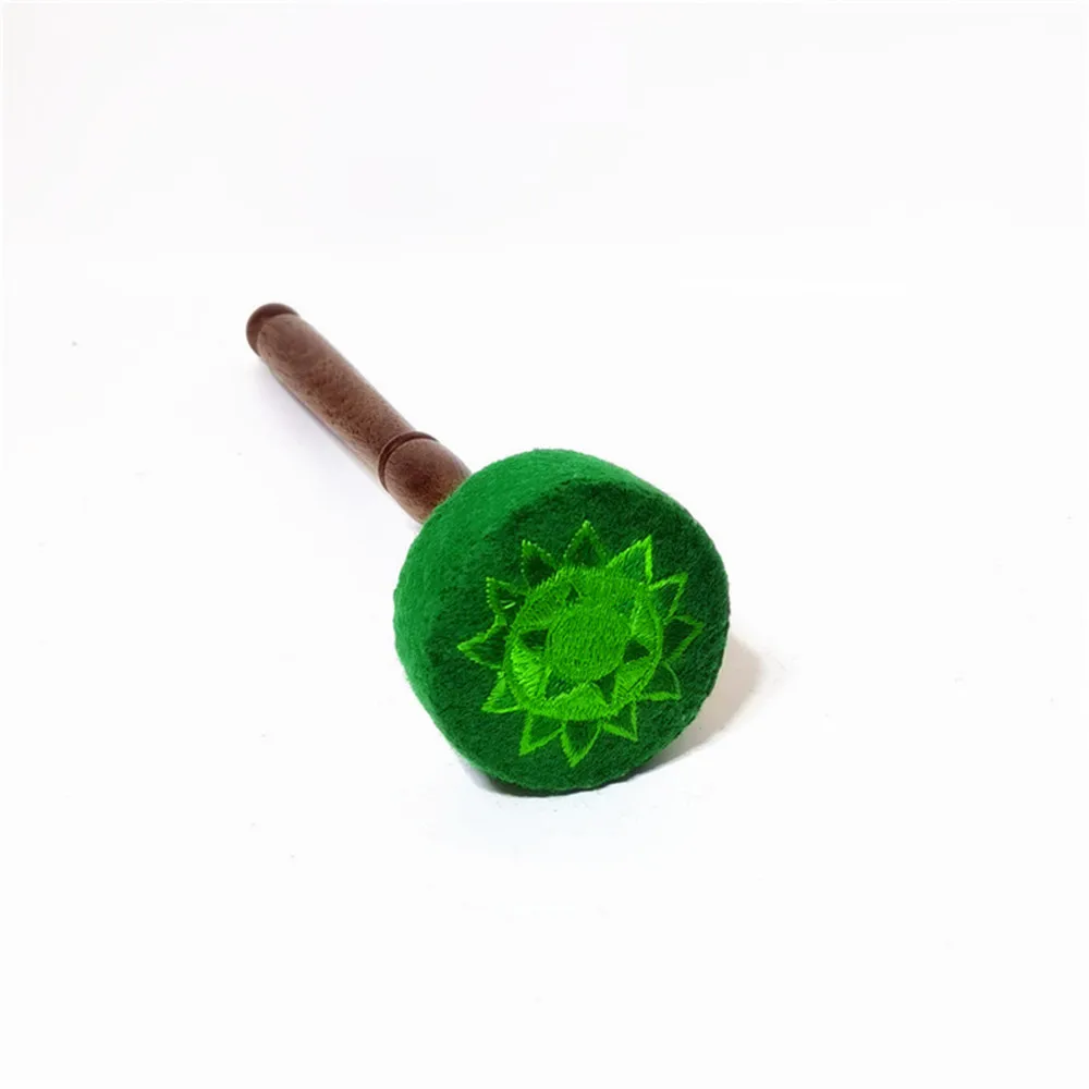 Тибетская Поющая чаша молоток звуковая Будды деревянная наклейка палочка для