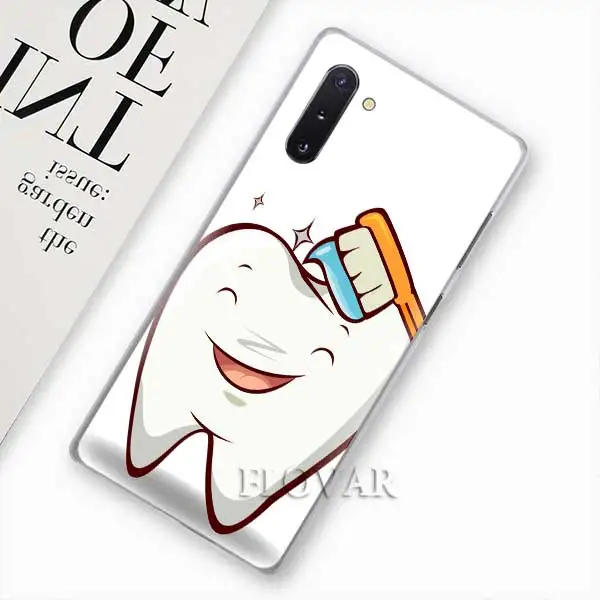 015 Dentist Teeth Tooth Phone Cases for Samsung Galaxy Note 10 S10 Plus 5G S10e A30 A40 A50 A60 A70 M40 Hard Cover Coque - Цвет: 015