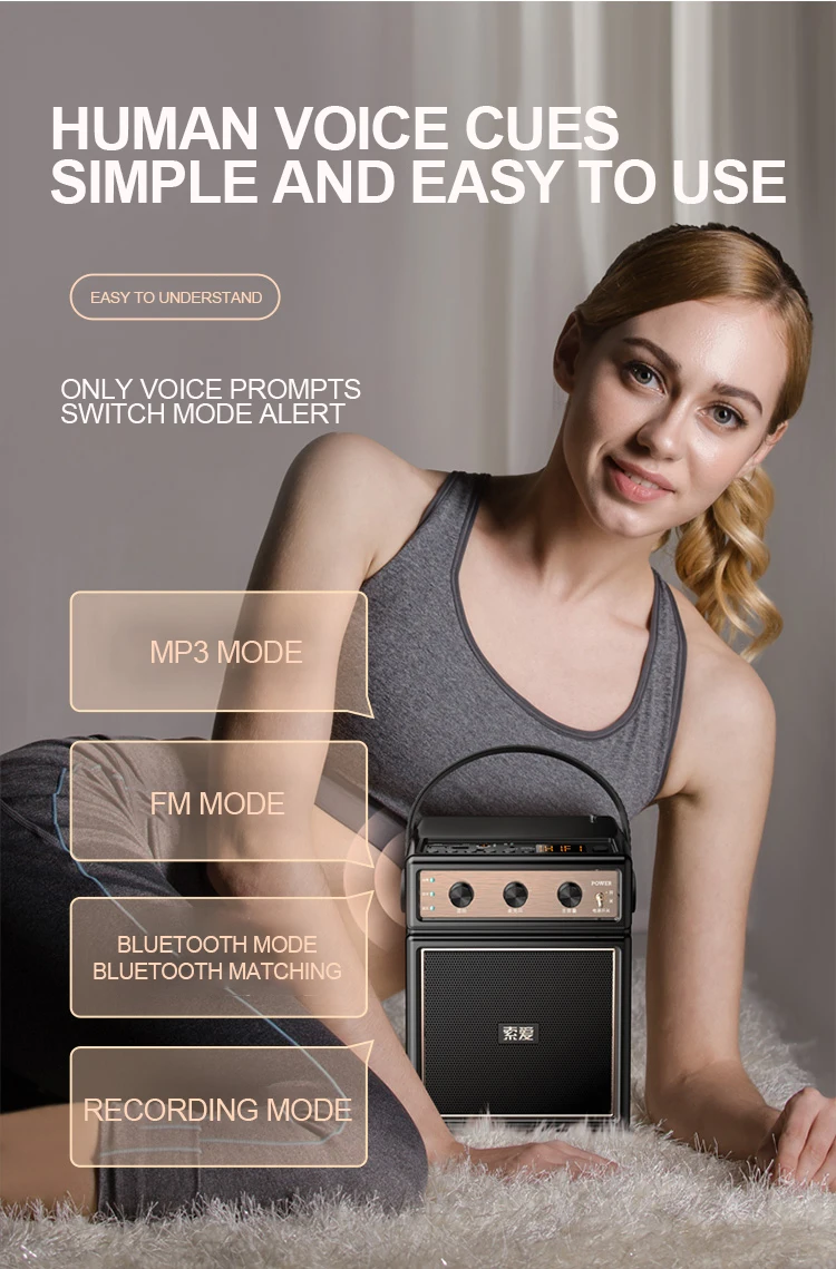 SOAIY S938 портативный динамик Bluetooth беспроводной с микрофоном стерео наружное радио FM Поддержка TF карты мини сабвуфер