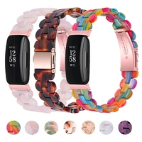 2021 new resin watch band for fitbit inspire 2 1 wrist strap loop for fitbit inspire hr bracelet correa replacement