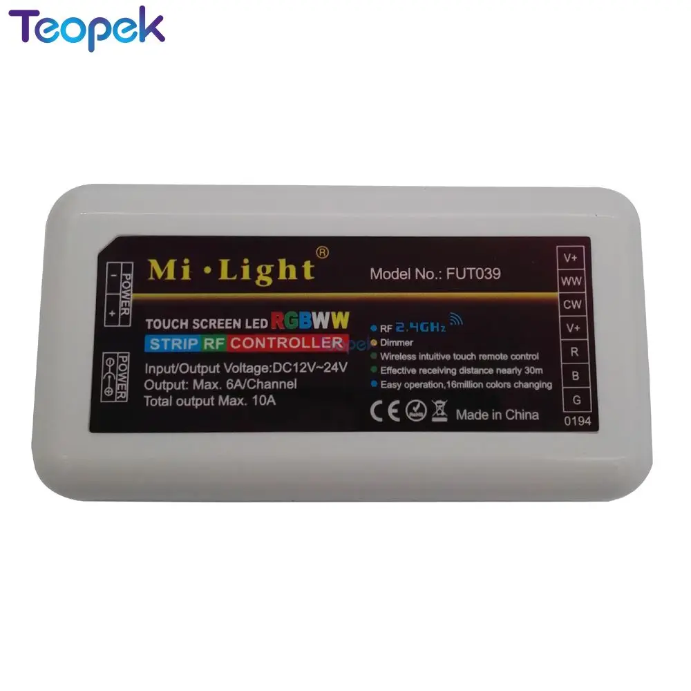 Mi. Трусы-боксеры RGB CCT Светодиодный контроллер (RGB + холодный белый теплый белый)