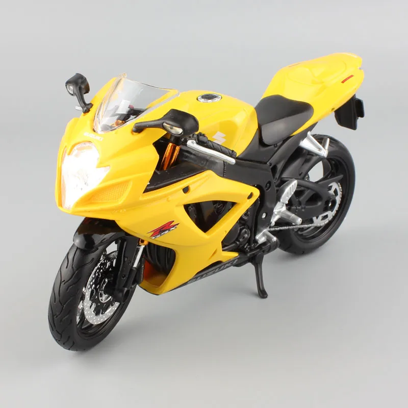 Masito 1/12 весы Suzuki GSXR600 GSX supersport Diecasts& Toy Vehicles модель мотоцикл игрушка миниатюрные сувенир для взрослых