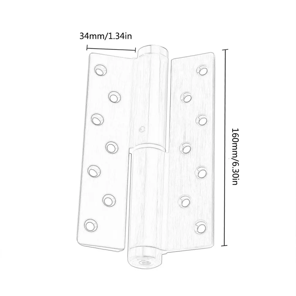 1 шт. 6 дюймовый Дверной доводчик шарнир гидравлический амортизатор