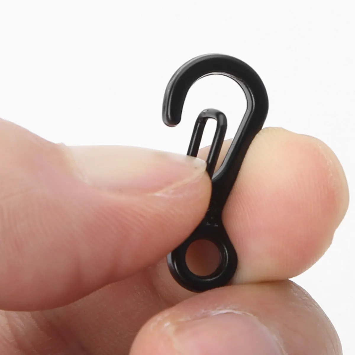 Металлический зажим карабин крошечные крючки поворотный триггер собачья Пряжка