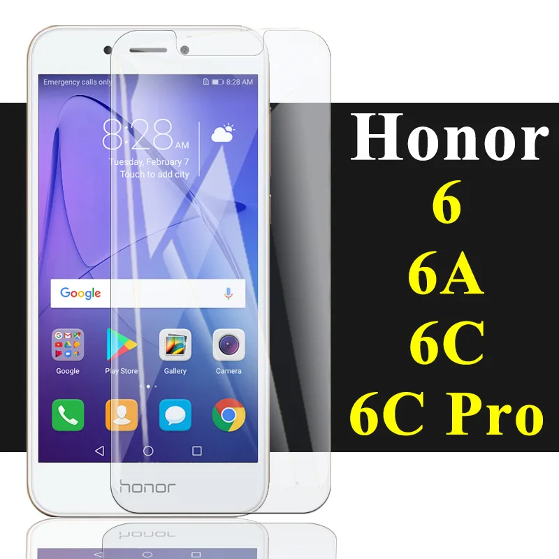 Защитное стекло Honor 6a 6c Pro Защитная Броня 6x закаленное Honer 6 A C X защита для экрана C6