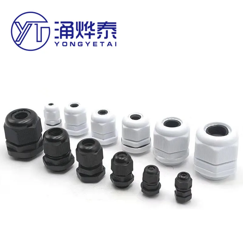 5 шт./10 шт. водонепроницаемый нейлоновый Пластиковый Кабельный соединитель