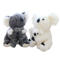 28cm super cute sitting mother and baby koalas plush toys stuffed koalas dolls kawaii kids toys soft pillow lovely birthday gift